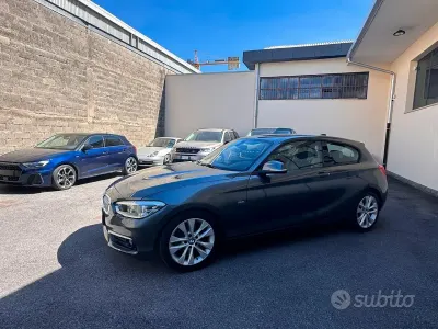 Usata BMW 116 Efficient Dynamics 116 CV (85 kW) 2016 Grigio Utilitaria