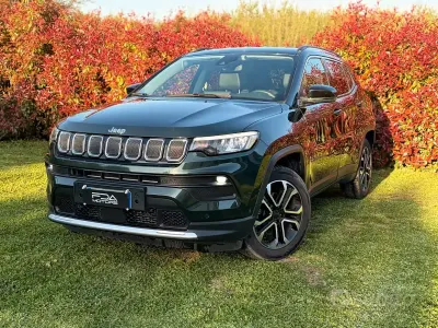 Gebraucht Jeep Compass Limited 131 PS (96 kW) 2021 Grün SUV