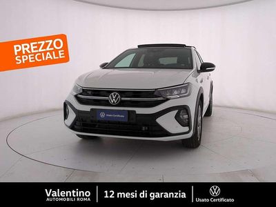 Usata VW Taigo R-line 110 CV (80 kW) 2023 Bianco SUV