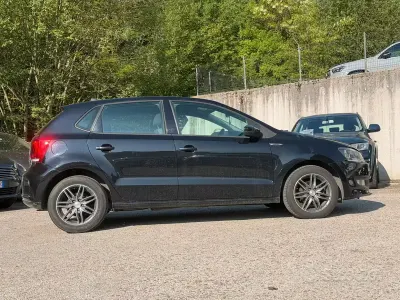 Usata VW Polo Highline 85 CV (62 kW) 2010 Nero Utilitaria