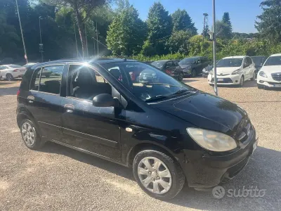Usata Hyundai Getz Style 66 CV (48 kW) 2006 Nero Utilitaria