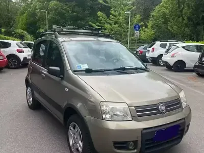 Usata Fiat Panda Climbing 77 CV (56 kW) 2009 Marrone Utilitaria