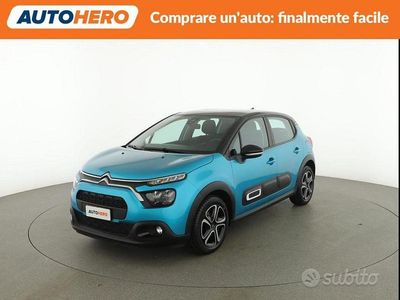 Usata Citroën C3 Feel 82 CV (60 kW) 2022 Blu Utilitaria