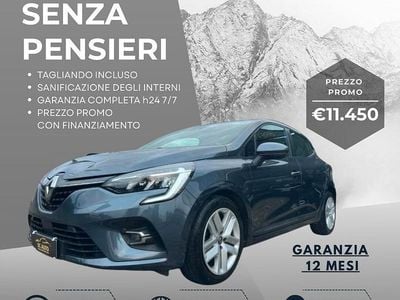 Usata Renault Clio V Business 91 CV (66 kW) 2022 Grigio Berlina