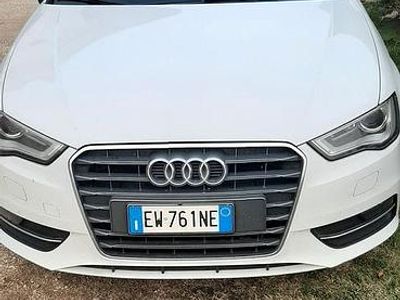 Usata Audi A3 Ambition 105 CV (77 kW) 2014 Bianco Berlina