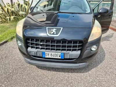 Usata Peugeot 3008 109 CV (80 kW) 2009 Nero Station wagon