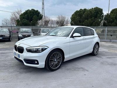 Usata BMW 116 Sport Line 116 CV (85 kW) 2019 Bianco Utilitaria