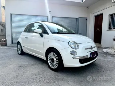 Usata Fiat 500 69 CV (50 kW) 2011 Bianco Berlina