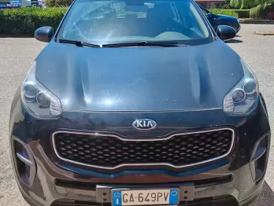 Usata Kia Sportage 115 CV (84 kW) 2018 Nero SUV