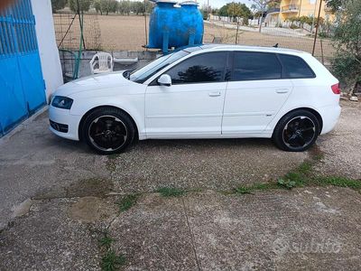 Usata Audi A3 S-Line 150 CV (110 kW) 2011 Bianco Berlina