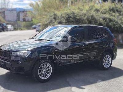 Usata BMW X3 Comfort Edition 150 CV (110 kW) 2016 Nero SUV