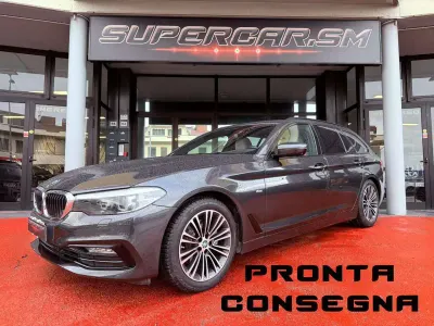 Usata BMW 520 Sport Line 190 CV (139 kW) 2019 Grigio Station wagon