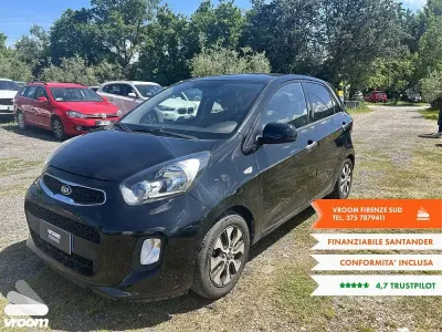 Usata Kia Picanto City 65 CV (47 kW) 2016 Nero Utilitaria