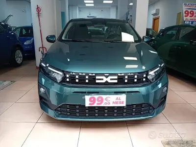 Nuova Dacia Sandero 120 CV (88 kW) 2026 Verde Berlina