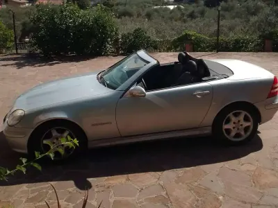 Usata Mercedes SLK200 Edition 163 CV (119 kW) 2003 Argento Cabrio