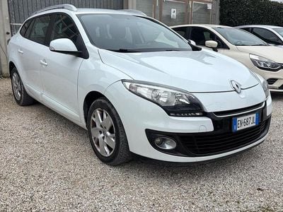 Usata Renault Mégane GrandTour 110 CV (80 kW) 2013 Bianco Station wagon