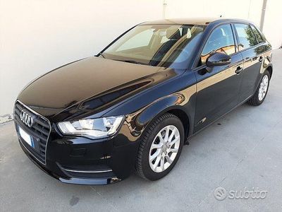 Usata Audi A3 Business 110 CV (80 kW) 2016 Nero Berlina