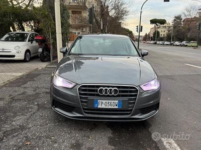 Usata Audi A3 Ambition 105 CV (77 kW) 2014 Grigio Berlina