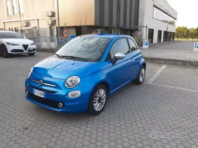 Usata Fiat 500 Mirror 69 CV (50 kW) 2018 Bluazzurro Berlina