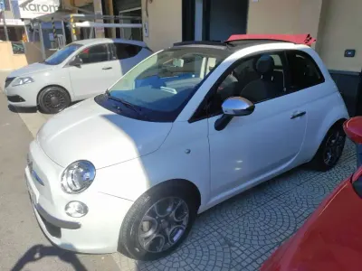 Usata Fiat 500 69 CV (50 kW) 2014 Bianco Cabrio