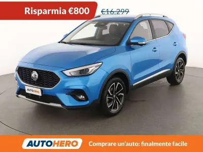 Usata MG ZS Luxury 106 CV (77 kW) 2025 Blu/azzurro SUV