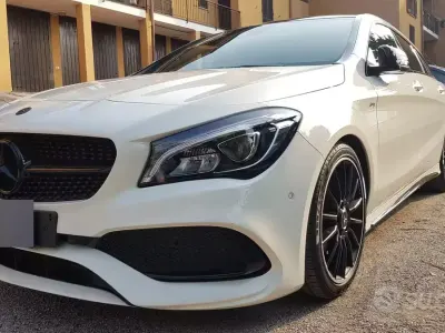 Usata Mercedes CLA220 AMG 177 CV (130 kW) 2016 Bianco Coupé