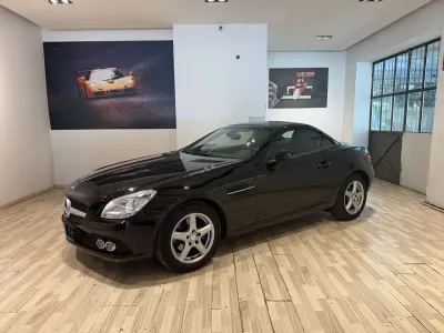 Usata Mercedes SLK200 184 CV (135 kW) 2012 Nero Cabrio