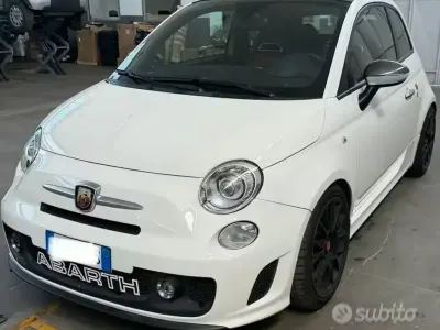 Usata Abarth 595 Turismo 160 CV (117 kW) 2014 Bianco Cabrio