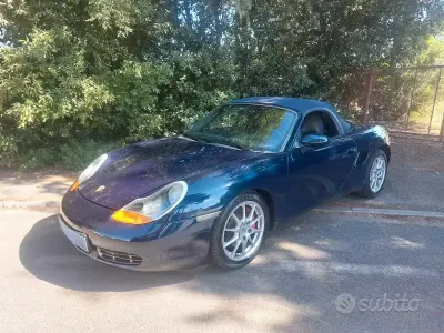 Usata Porsche Boxster 252 CV (185 kW) 2000 Blu Cabrio