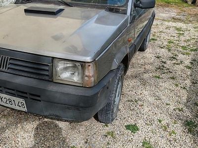 Usata Fiat Panda 4x4 48 CV (35 kW) 1989 Grigio Utilitaria