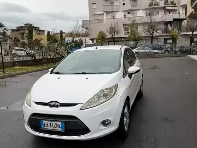 Usata Ford Fiesta Titanium 68 CV (50 kW) 2010 Bianco Berlina