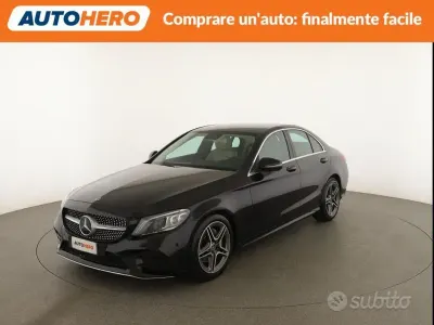 Usata Mercedes C220 Premium 194 CV (142 kW) 2019 Nero Berlina