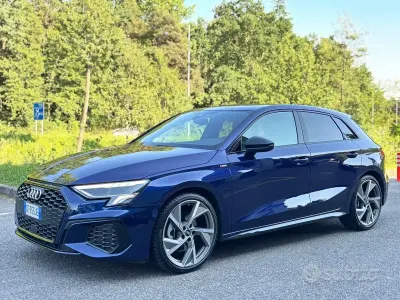 Usata Audi A3 S-Line 150 CV (110 kW) 2021 Blu Berlina
