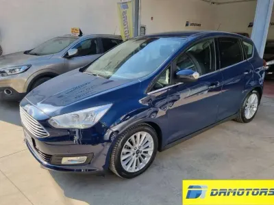 Usata Ford C-MAX Titanium 120 CV (88 kW) 2018 Blu/azzurro Monovolume