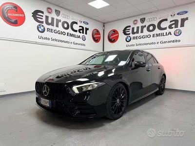 Usata Mercedes A180 Premium 116 CV (85 kW) 2018 Nero Berlina