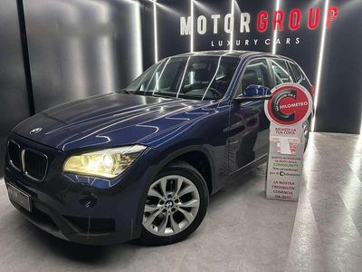 Usata BMW X1 150 CV (110 kW) 2014 Blu SUV