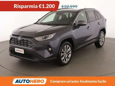 Usata Toyota RAV4 Hybrid Lounge 222 CV (163 kW) 2021 Grigio SUV