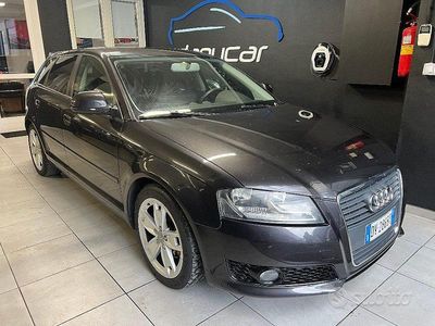 Usata Audi A3 Ambition 125 CV (91 kW) 2009 Nero Utilitaria