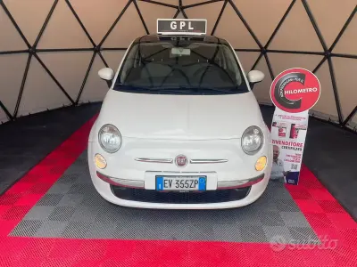 Usata Fiat 500 Lounge 69 CV (50 kW) 2014 Bianco Berlina