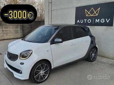 Usata Smart ForFour Brabus 109 CV (80 kW) 2016 Bianco Utilitaria