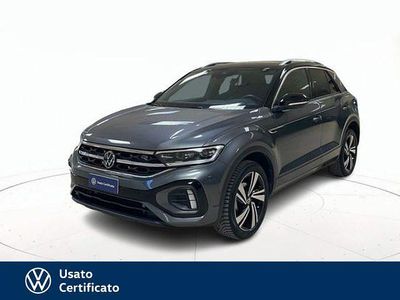 Usata VW T-Roc R-line 150 CV (110 kW) 2023 Nero pastello SUV
