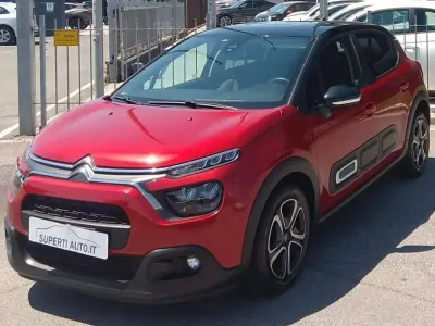 Usata Citroën C3 PureTech 83 CV (61 kW) 2020 Rosso Utilitaria