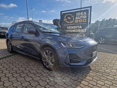 Usata Ford Focus ST-Line 125 CV (91 kW) 2023 Blu/azzurro Station wagon
