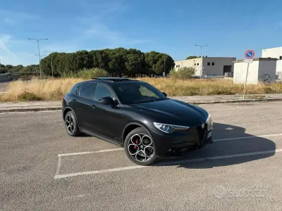 Usata Alfa Romeo Stelvio 190 CV (139 kW) 2022 Nero SUV