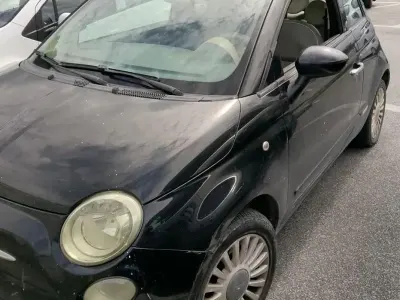 Usata Fiat 500 Pop 69 CV (50 kW) 2008 Nero Utilitaria