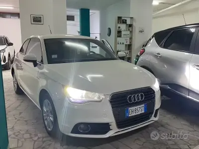 Usata Audi A1 86 CV (63 kW) 2011 Bianco Utilitaria