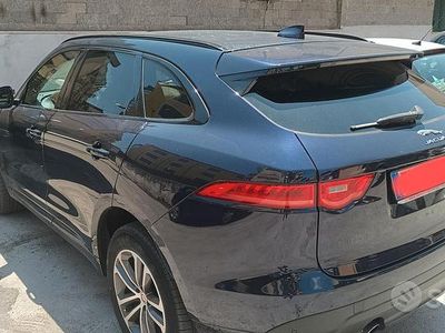 Usata Jaguar F-Pace R-Sport 250 CV (183 kW) 2018 Blu SUV