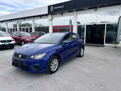 Usata Seat Ibiza Style 90 CV (66 kW) 2021 Blu/azzurro Utilitaria