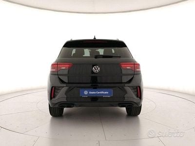 Usata VW T-Roc R-line 150 CV (110 kW) 2023 Nero SUV