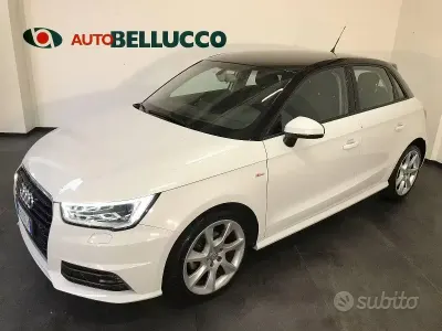 Usata Audi A1 Sport 90 CV (66 kW) 2018 Bianco Berlina